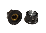 KNOB ALUMINIO 19,5MM C/ PARAFUSO