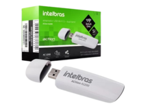 ADAPTADOR USB S/FIO 1200MBPS DUAL BAND INTELBRAS AC 1200