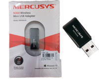 ADAPTADOR USB S/FIO 300MBPS MERCUSYS MW-300UM