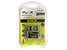 BATERIA RECARREG FLEX  AAA 1,2V 630MAH - UNITARIO