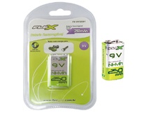 BATERIA RECARREGAVEL 9,0V 250MAH