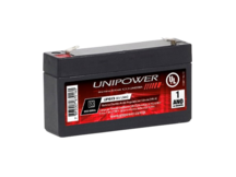 BATERIA SELADA 06V 1,3 AMP UNIPOWER