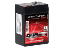 BATERIA SELADA 6V 4,5 AMP SEG UNIPOWER