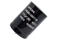 CAPACITOR ELCO RD 470UF/400V