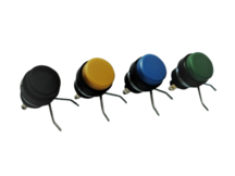 CHAVE PUSHBUTTON REDONDA C/BOTAO CS392