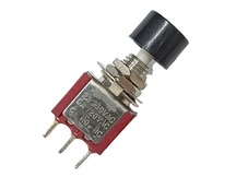 CHAVE PUSHBUTTON S/TRAVA MOD. DS-612 3 TERMINAIS