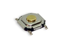 CHAVE TACT HORIZONTAL 5X 5 1MM SMD