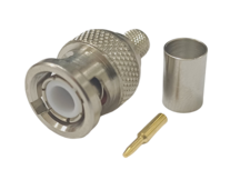 CONECTOR BNC MACHO RG 62 CRIMP PINO SOLTO