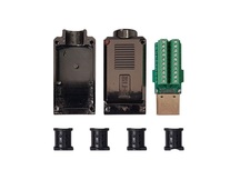 CONECTOR HDMI MACHO C/BORNE CAPA METALICA