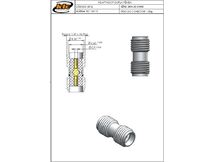 CONECTOR SMA DUPLA FEMEA