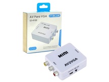 CONVERSOR AV ( RCA ) X VGA IT BLUE LE-4105 / INOVA