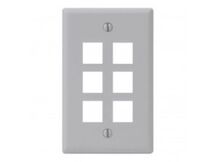 ESPELHO P/KEYSTONE RJ-45 6 SAIDAS 2X4
