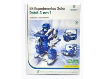 KIT EXPERIMENTOS SOLAR 3 EM 1 - ROBO