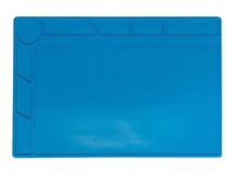MANTA ANTI-ESTATICA EM SILICONE 300MM X 200MM AZUL