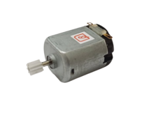 MINI MOTOR DC 3V A 6V C/ ENGRENAGEM RF-100 - TAMPA PRETA