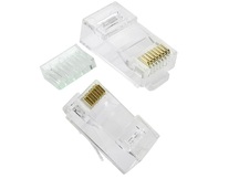 MODULAR PLUG RJ-45 8P8C CAT.6 C/GUIA IMP