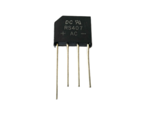 PONTE RETIFICADORA RS407 4A/1000V