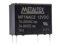 RELE MF1NAC2 12VCC 7A 1 CONTATO NA
