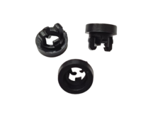 SUPORTE LED ENCAIXE PRETO  5MM SL501