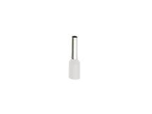 TERMINAL ILHOS ( TUBULAR ) C/ ISOLACAO BRANCO 0,50MM HELLERMANN