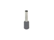 TERMINAL ILHOS ( TUBULAR ) C/ ISOLACAO CINZA 0,75MM HELLERMANN