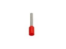 TERMINAL ILHOS ( TUBULAR ) C/ ISOLACAO VERMELHO 1MM HELLERMANN