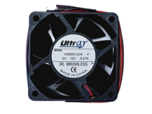 VENTILADOR 60X60X25MM 12V BUCHA