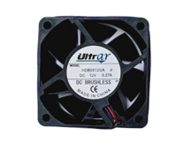 VENTILADOR 60X60X25MM 12V ROLAMENTO