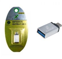 ADAPTADOR TIPO-C MACHO X USB 3.0 FEMEA XC-ADP-10