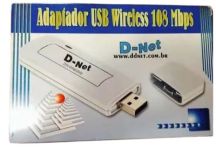 ADAPTADOR USB S/FIO 108MBPS D-NET DN-WN620G