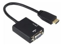 CABO CONVERSOR HDMI MACHO X VGA FEMEA