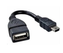 CABO USB A FEMEA X MINI USB V3 MACHO  C/15CM (OTG)
