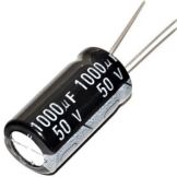 CAPACITOR ELCO RD 1000UF/ 50V