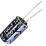 CAPACITOR ELCO RD 100UF/250V