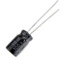 CAPACITOR ELCO RD 10UF/100V