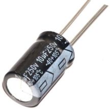 CAPACITOR ELCO RD  10UF/250V