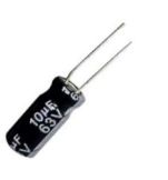 CAPACITOR ELCO RD 10UF/ 63V