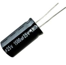 CAPACITOR ELCO RD 1500UF/25V