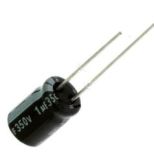 CAPACITOR ELCO RD     1UF/350V