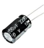 CAPACITOR ELCO RD 2200UF/10V