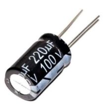 CAPACITOR ELCO RD 220UF / 100V