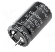 CAPACITOR ELCO RD  220UF/350V