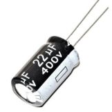 CAPACITOR ELCO RD 22UF/400V