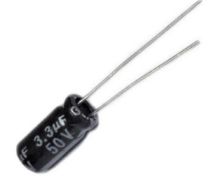 CAPACITOR ELCO RD 3,3UF/ 50V