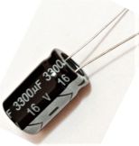 CAPACITOR ELCO RD 3300UF/16V