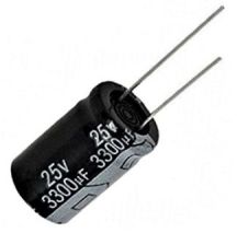 CAPACITOR ELCO RD 3300UF/25V