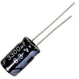 CAPACITOR ELCO RD 3300UF/6,3V
