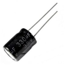 CAPACITOR ELCO RD  330UF/35V