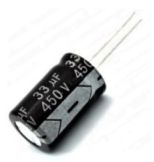 CAPACITOR ELCO RD 33UF/450V