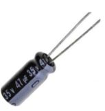 CAPACITOR ELCO RD 47UF/ 35V